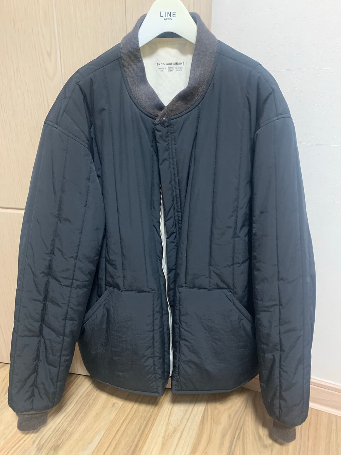 Ends and means 퀼팅자켓 (L size) 판매합니다. 상품이미지1