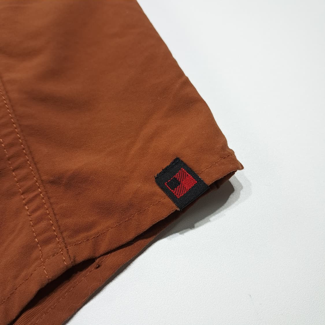 CK016 L 울리치 00s 롤업 브라운 헌팅 셔츠 남방 상품이미지5