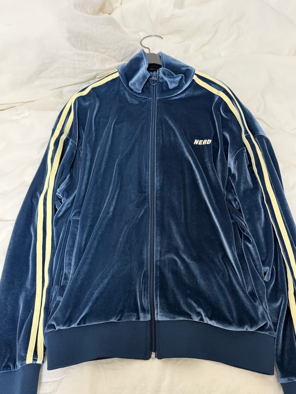 널디 네이비 벨벳 풀셋 M  상품이미지2