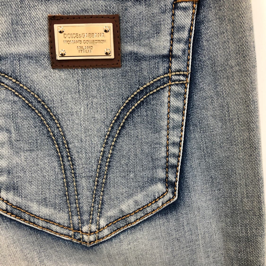 돌체앤가바나 은장플레이트 스판청바지 30 인치 상품이미지4