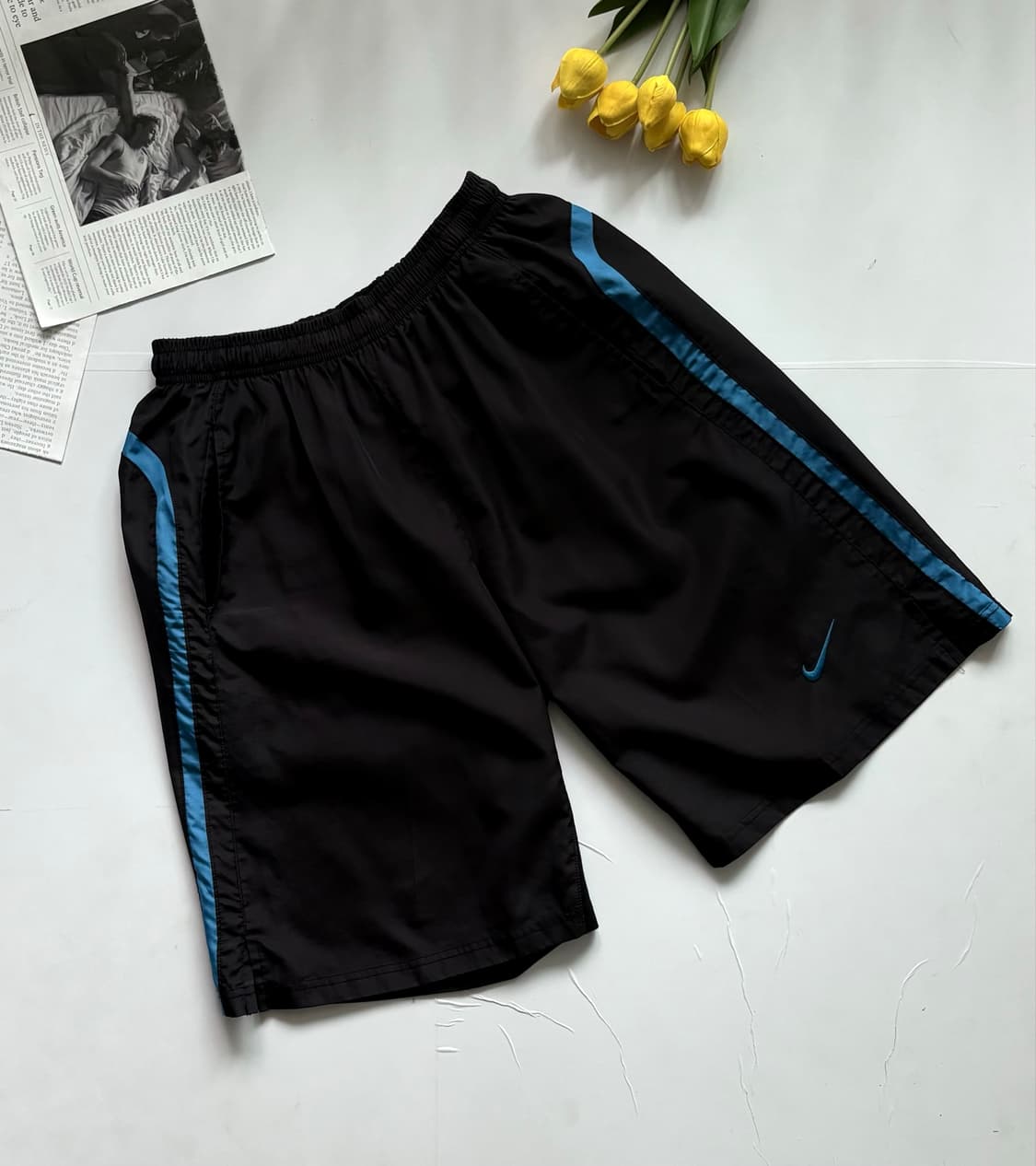 Nike 나이키 빈티지 사이드 라인 우븐 반바지 상품이미지1