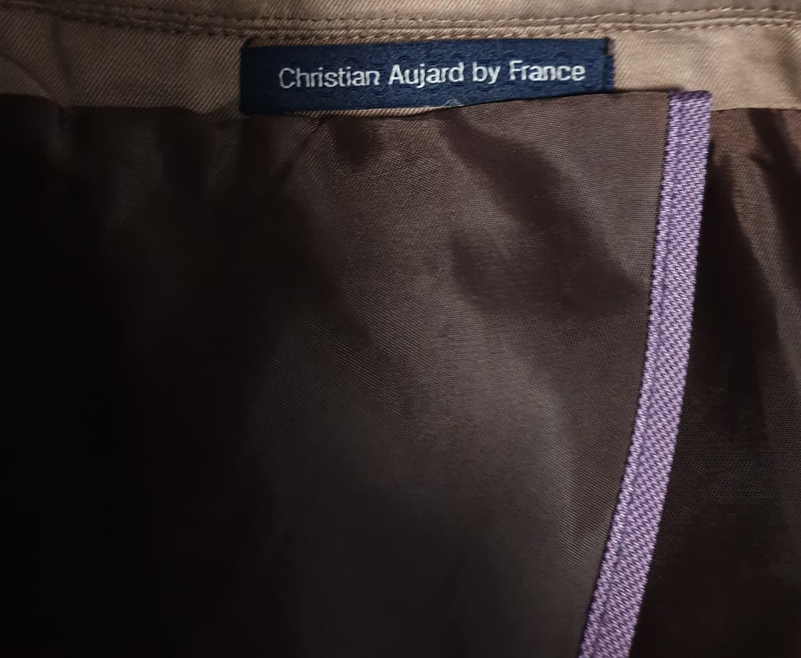 (디자이너) 크리스티안 아자드 이태리원사 투버튼 블레이저 (L 상품이미지4