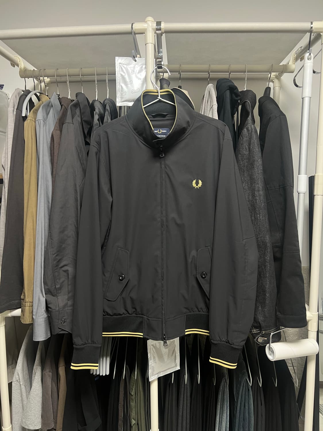BEAMS x FRED PERRY 별주 집 블루종 상품이미지2