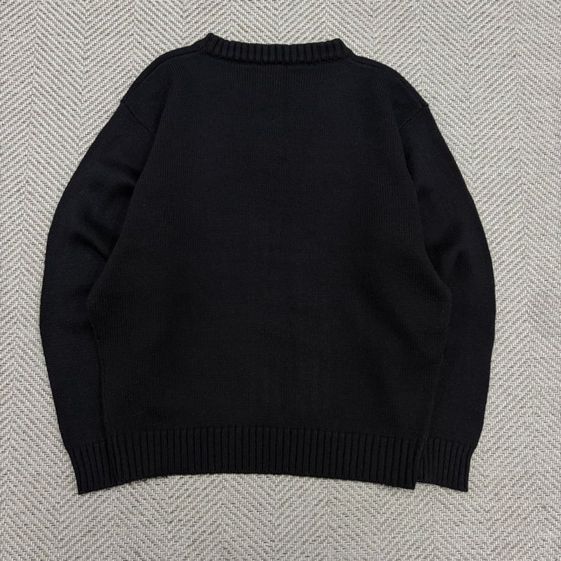 베네통 80s 자수 니트 스웨터 v3083 상품이미지2