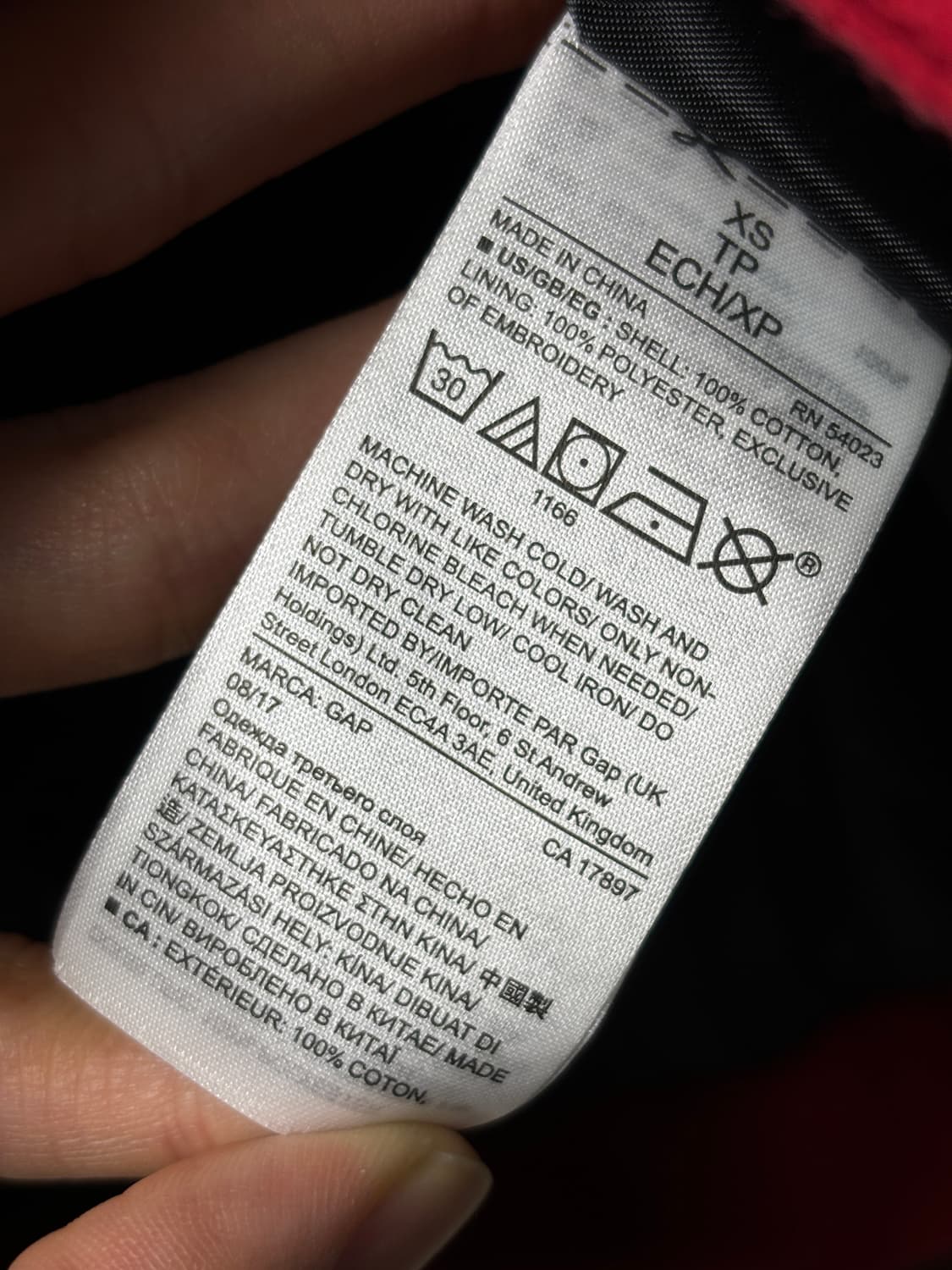 갭 집업 나폴레옹 자켓 상품이미지6