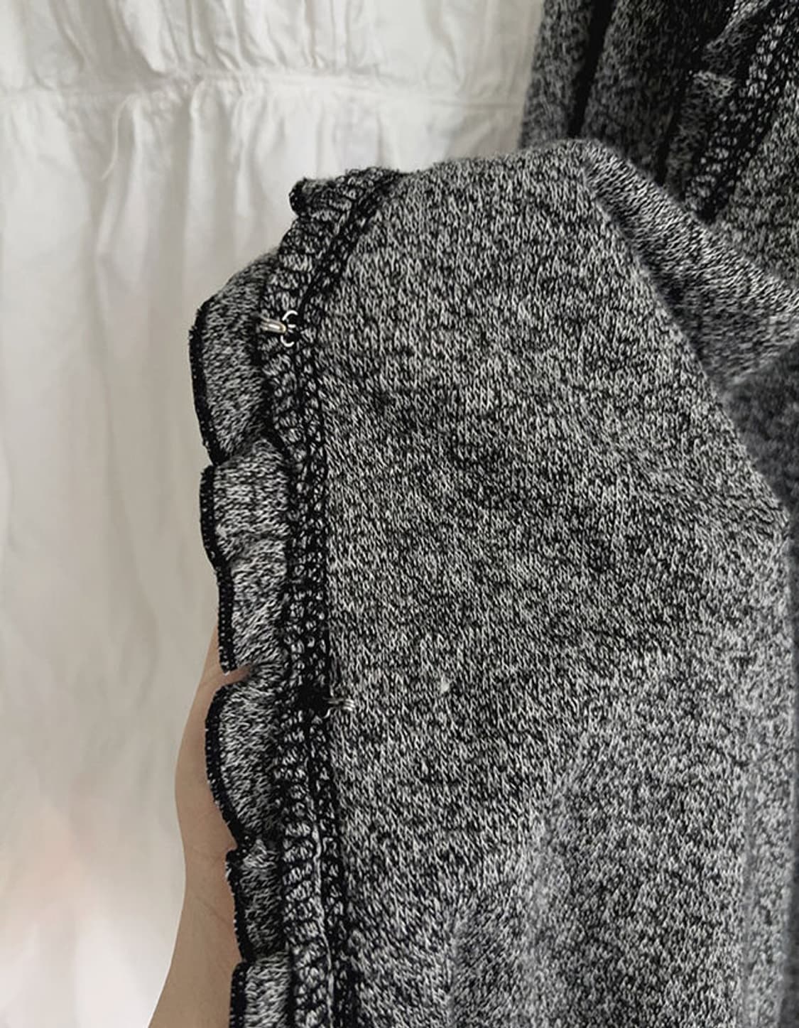 lace trim cardigan 상품이미지4