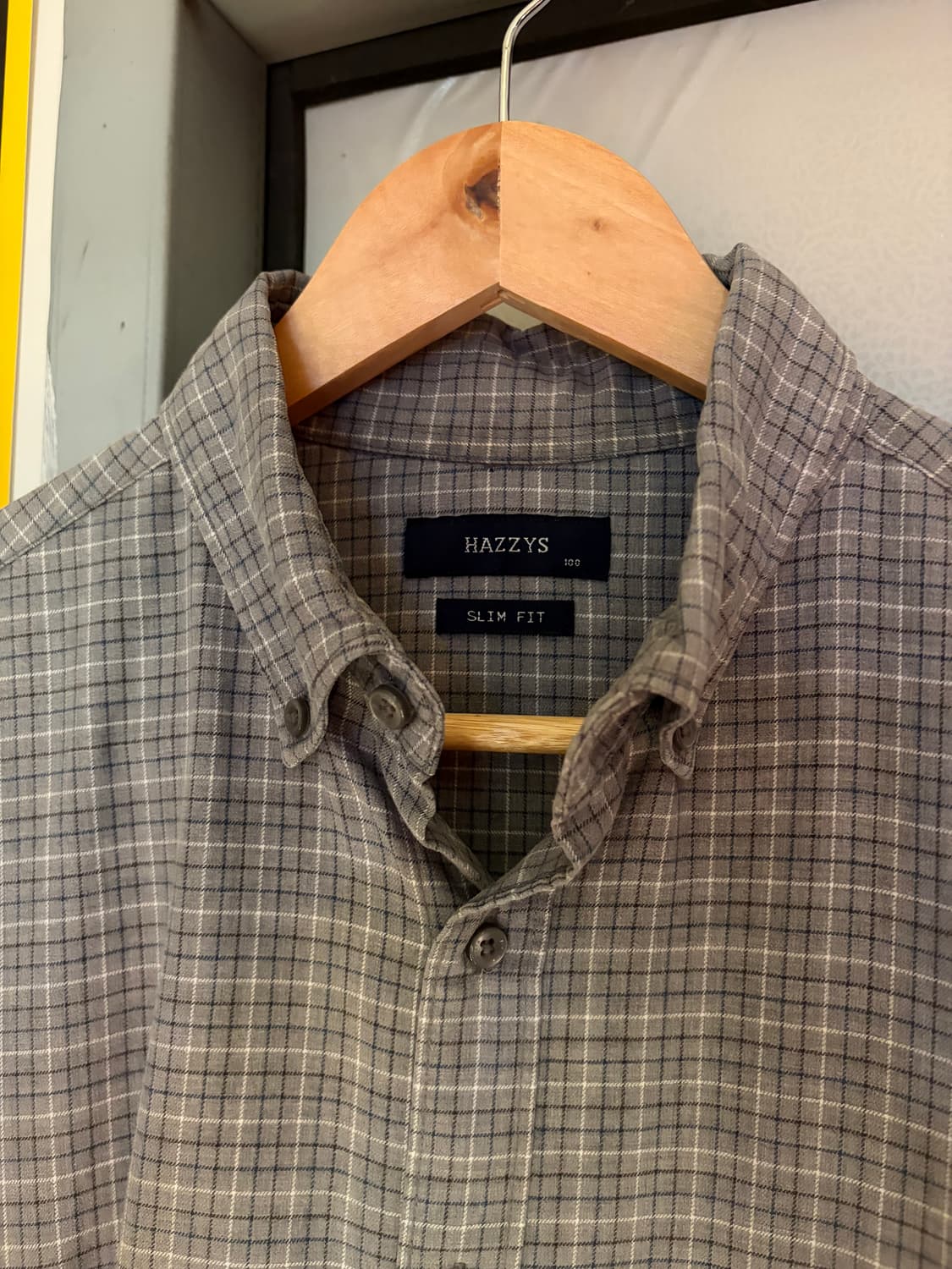 헤지스 체크 셔츠 상품이미지5