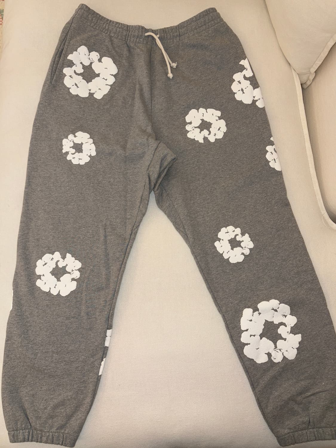 데님티어스 스웻팬츠 그레이 XL 상품이미지1