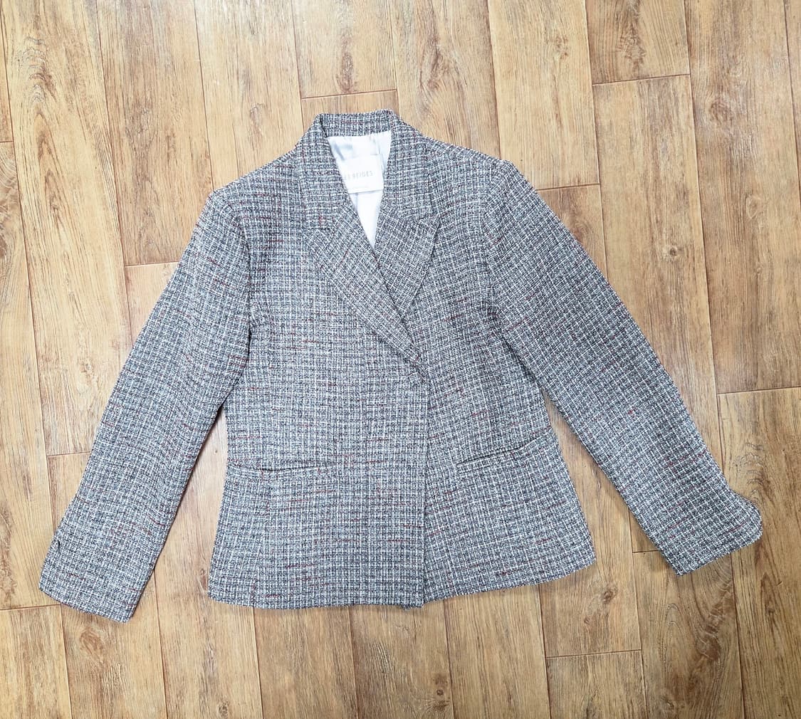 더베이지스(THE BEIGES) 레스베이지 트위드자켓 55 새상품  상품이미지1