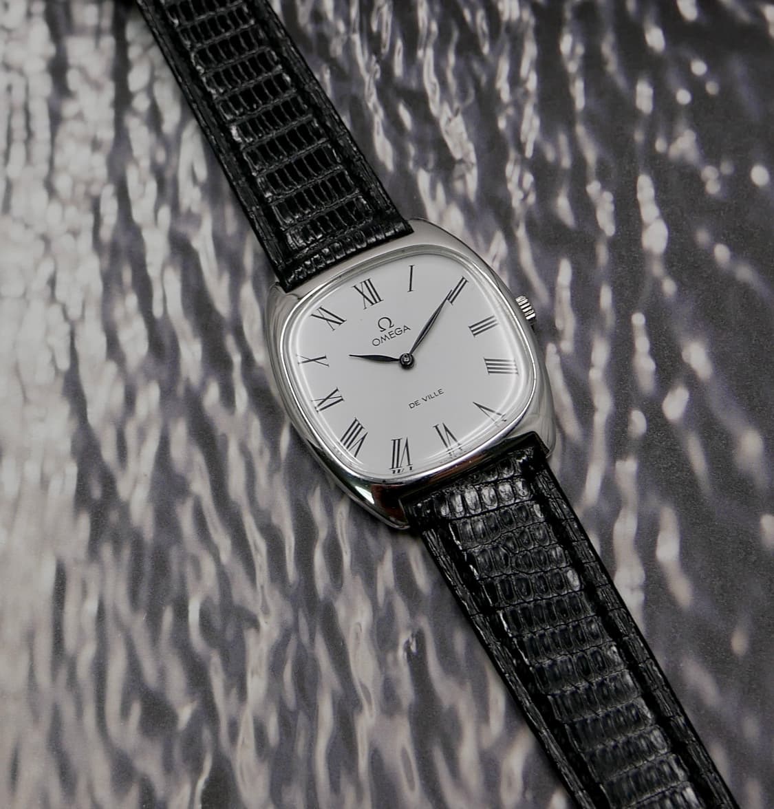 오메가 빈티지 드빌 로만 수동 시계 상품이미지2