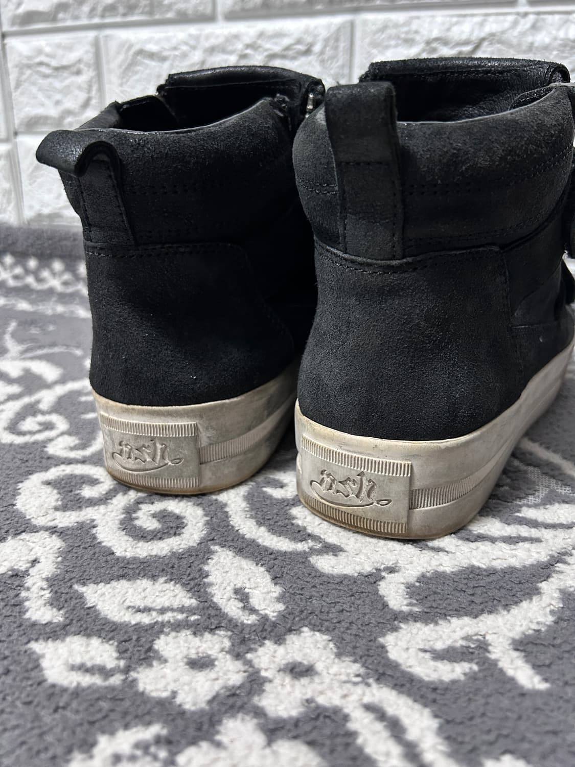 Ash 아쉬 더블 짚 더블 버클 플랫폼 하이탑 스니커즈 상품이미지5