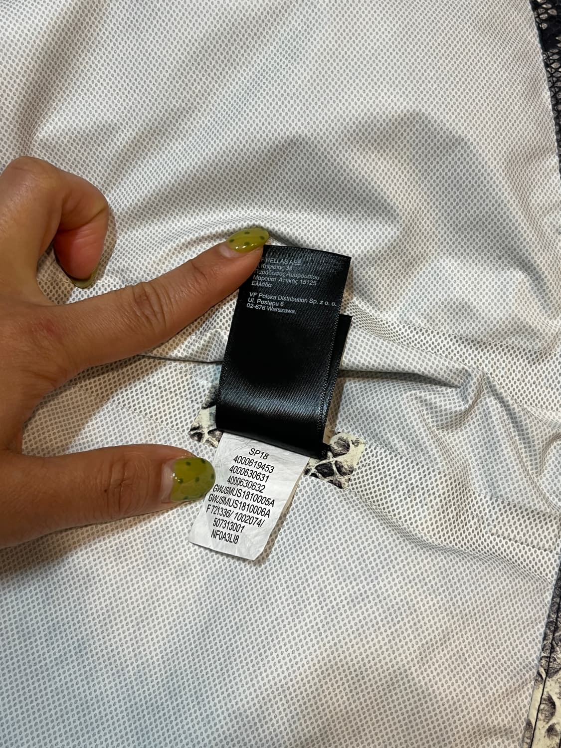 슈프림 x 노스페이스 스네이크스킨 코치자켓 상품이미지4