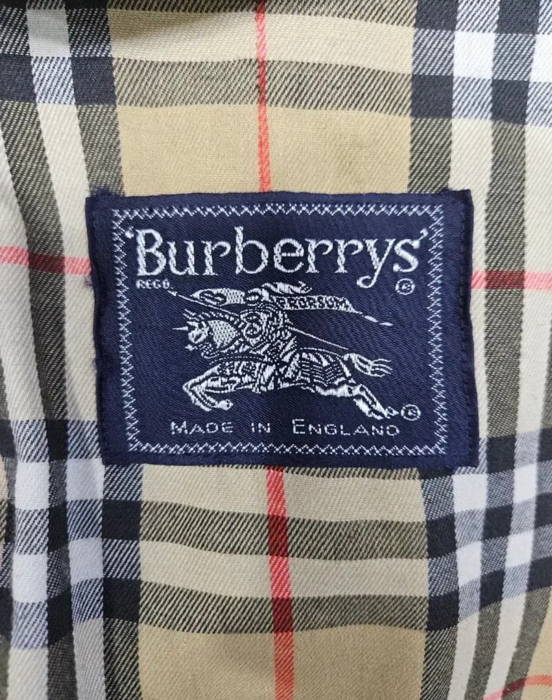 버버리 구형 남성 트렌치 코트 상품이미지6