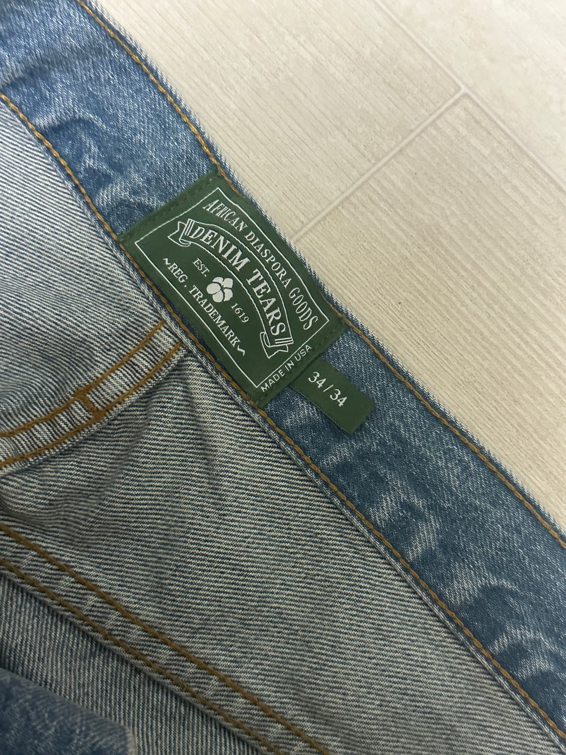 데님티어스 배기핏 데님 상품이미지5