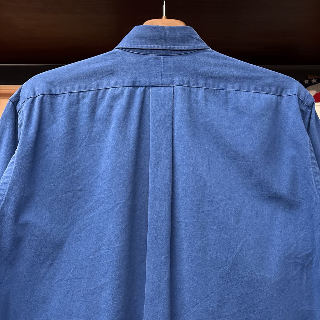 90s 폴로 랄프로렌 블레이핏 워싱블루 버튼다운 셔츠 N1096 상품이미지4