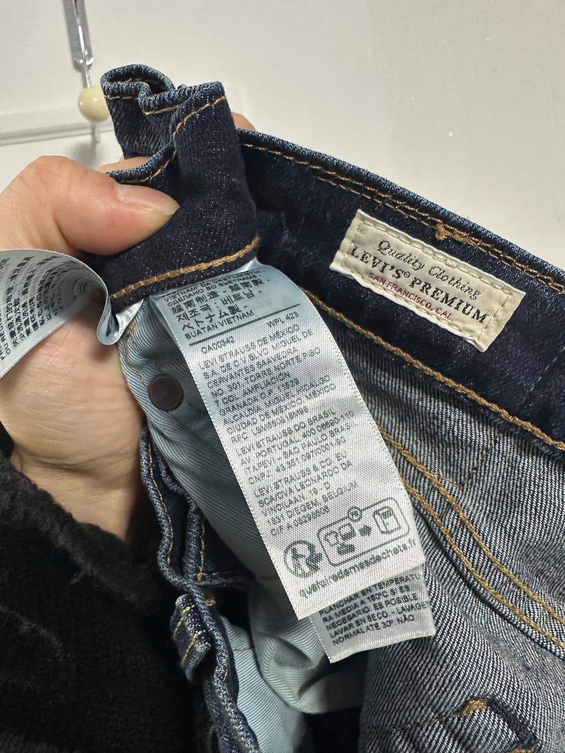 리바이스 505 데님 팬츠 상품이미지4