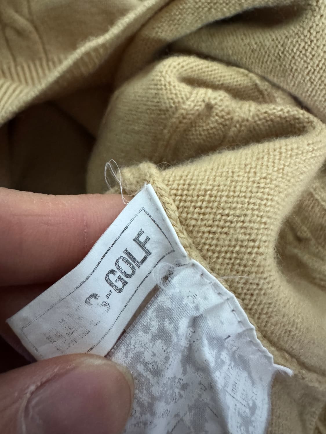 여성 닥스 daks 골프 프린팅 니트 스웨터 L 상품이미지5