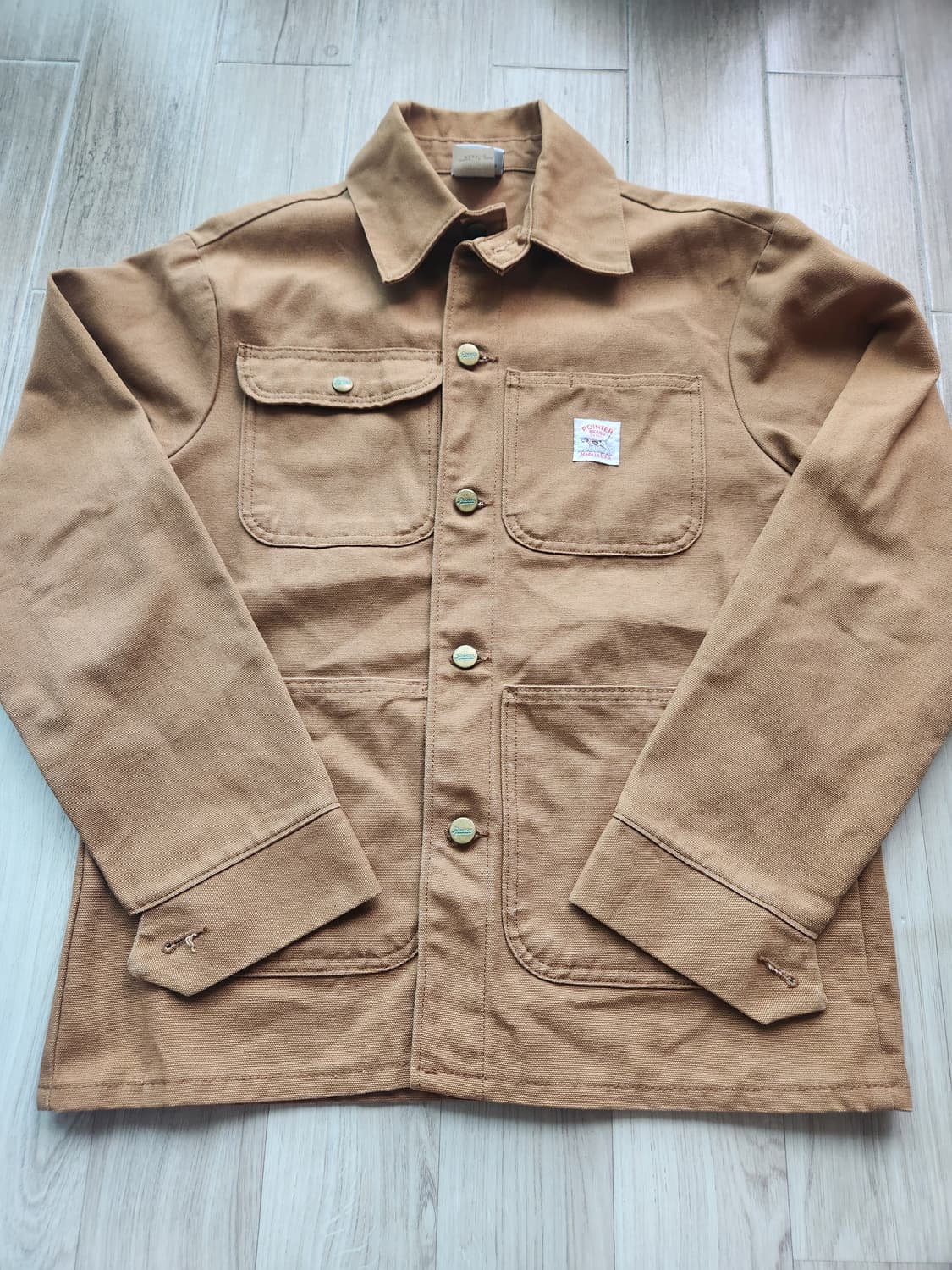 USA 포인터 브라운 워크 자켓 S 상품이미지1