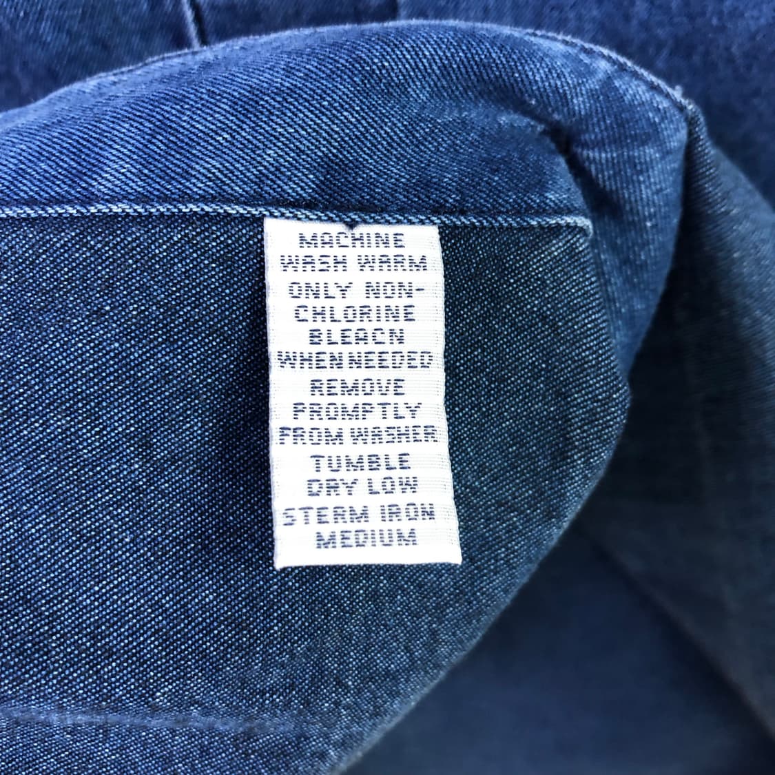 L 폴로 데님 셔츠 상품이미지4