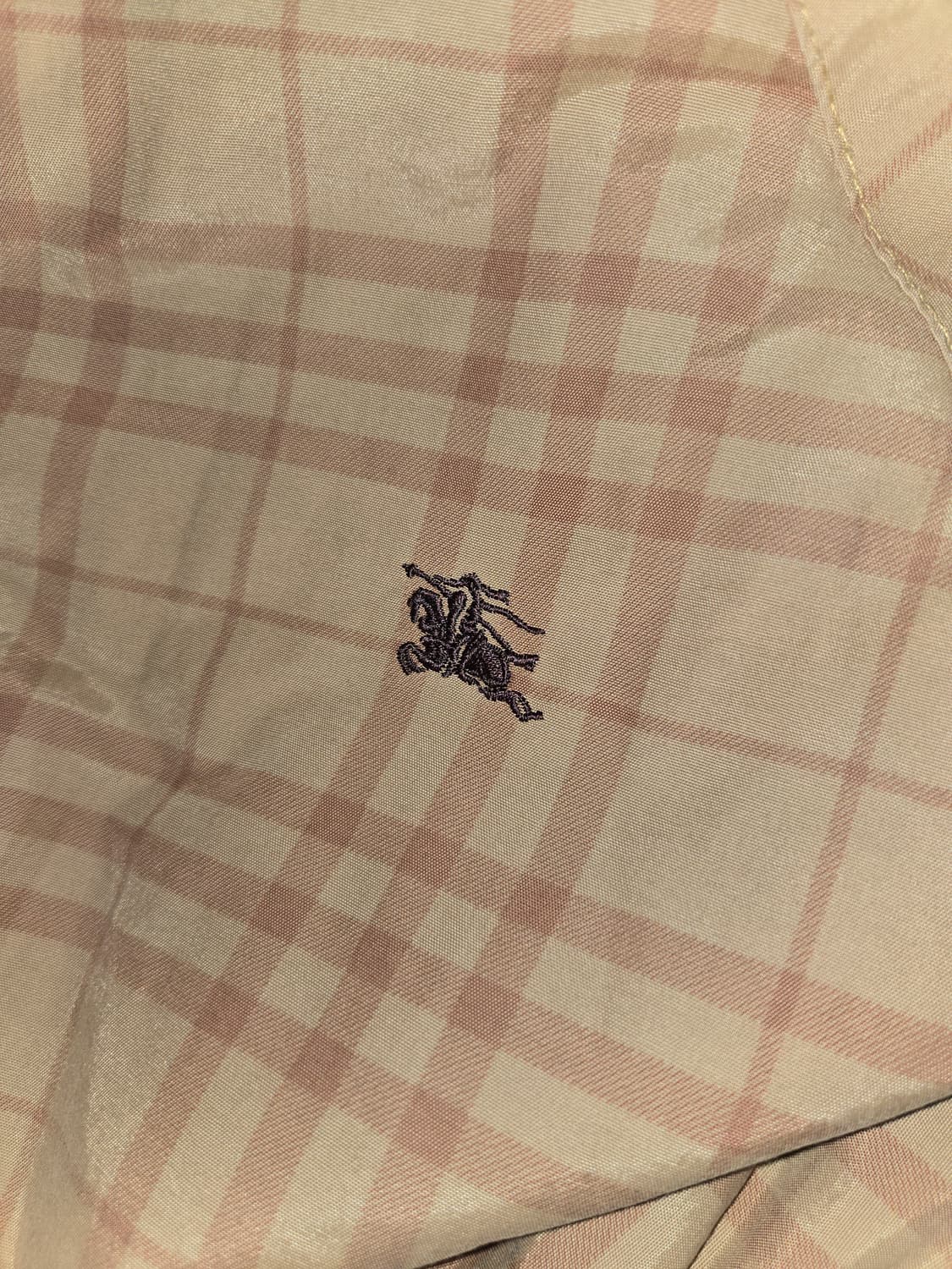 버버리 블루라벨 후드 바람막이 자켓 M 상품이미지7