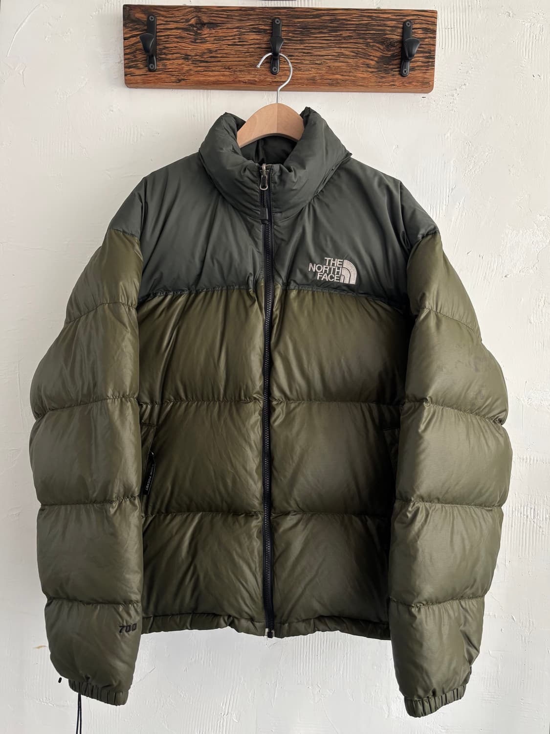 The North Face 노스페이스 카키컬러 눕시 다운자켓 상품이미지1