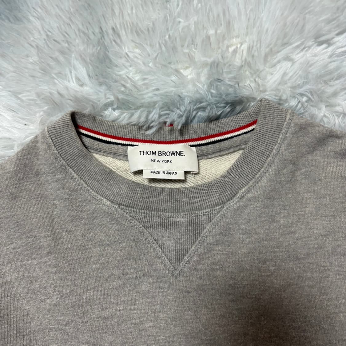 [3 Size] 톰브라운 4선 맨투맨 상품이미지4