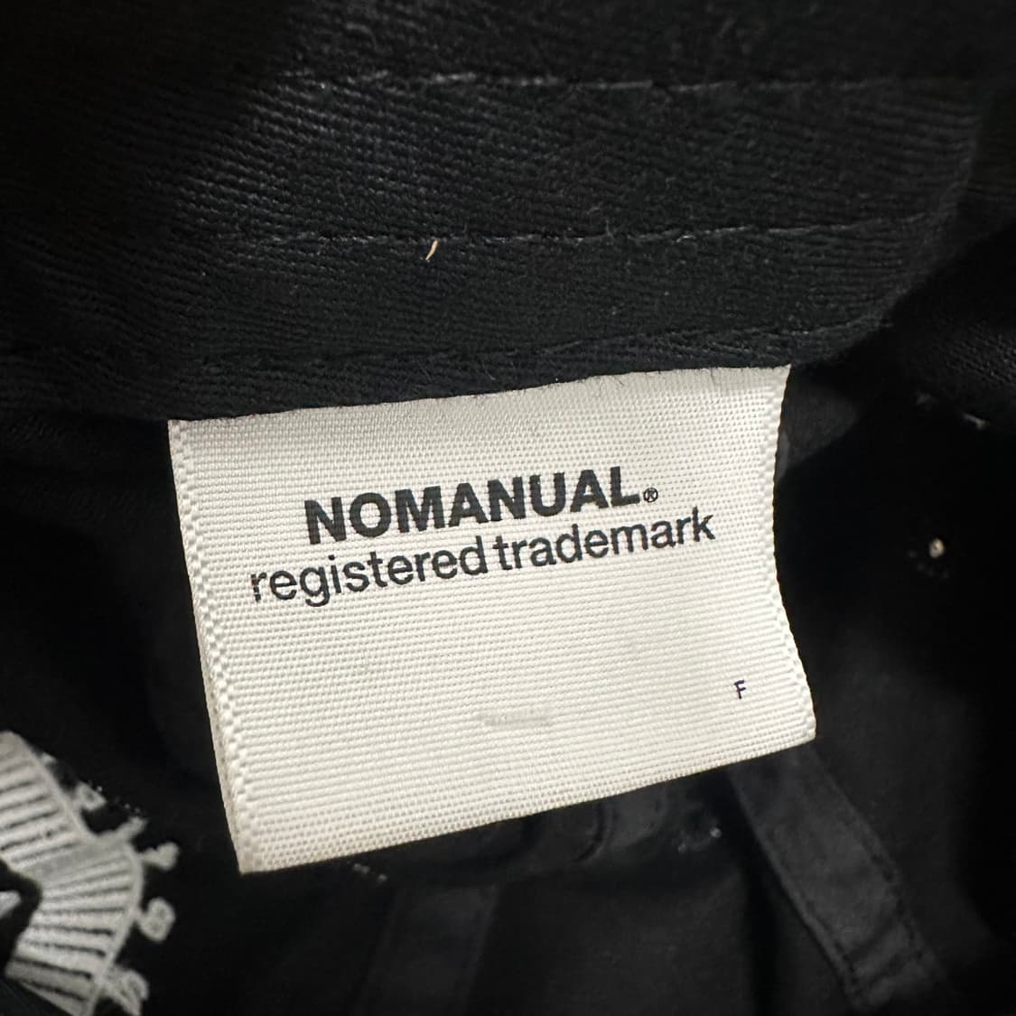 NOMANURL 노매뉴얼 올드스쿨 볼캡 블랙 F 상품이미지6