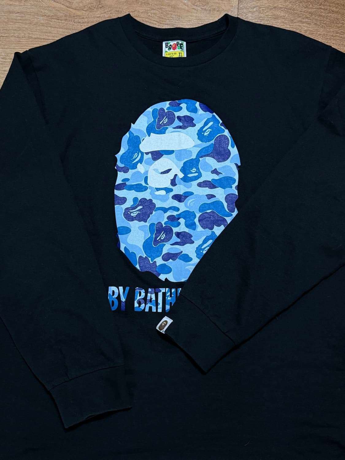 베이프 롱슬리브 블랙 상품이미지1