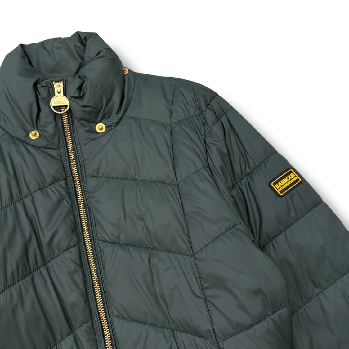 바버 벨티드 라이트패딩 r1971  상품이미지5