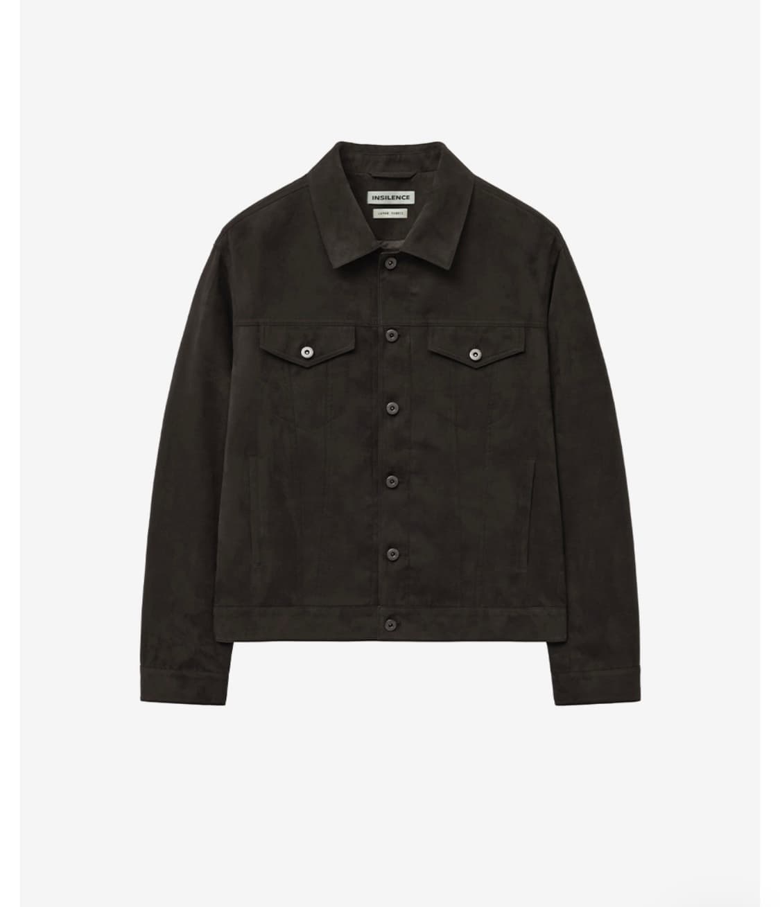 인사일런스 포우 스웨이드 트러커 자켓 브라운 S 상품이미지3