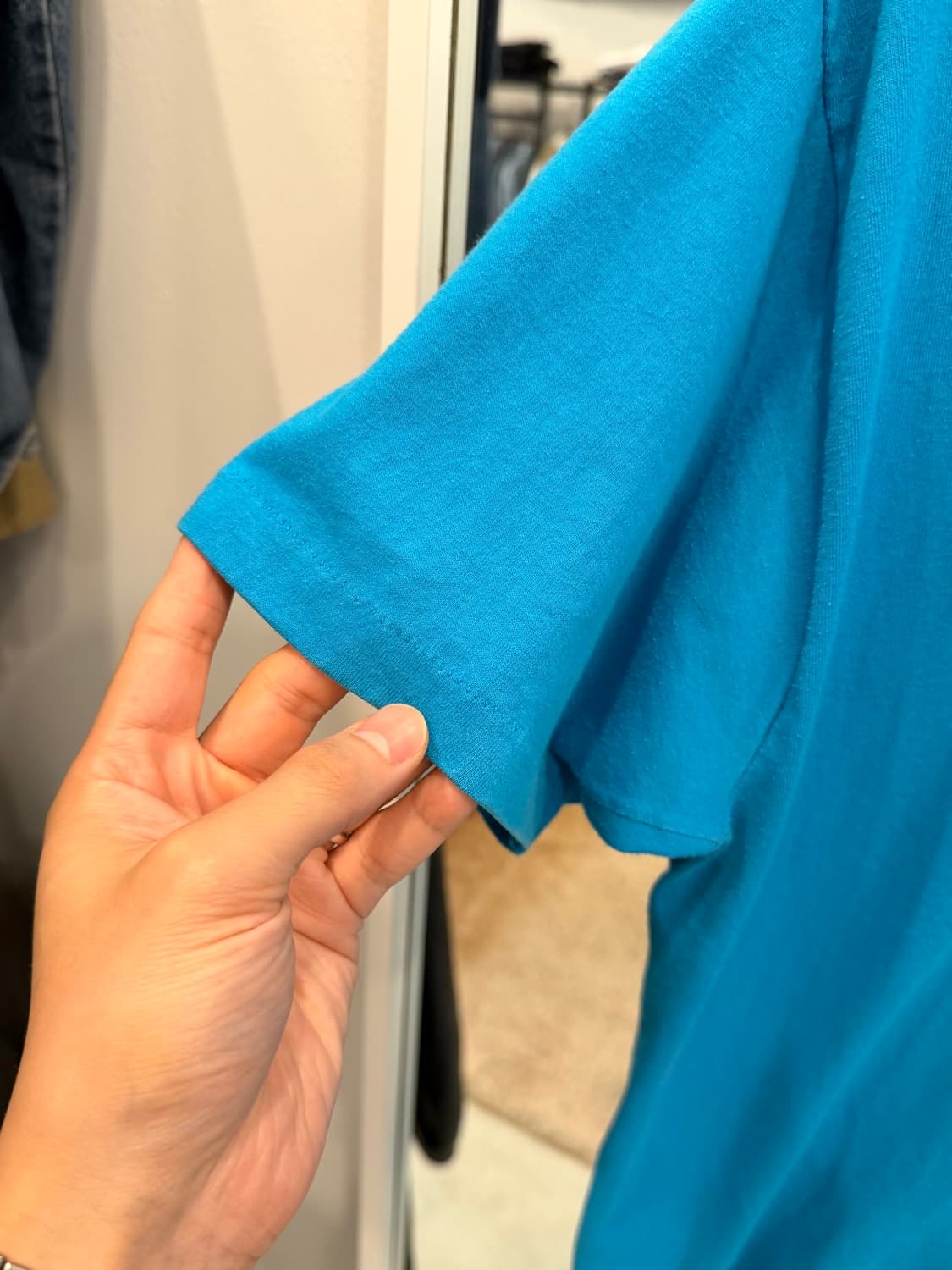 90s Hanes 헤인즈 빈티지 반팔 티셔츠 (made in USA) 상품이미지4