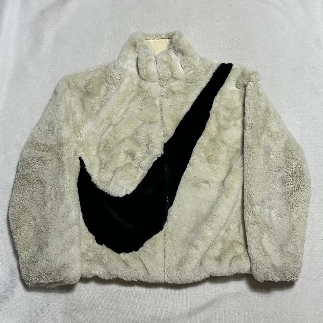 S 나이키 빅스우시 화이트 플리스 상품이미지2