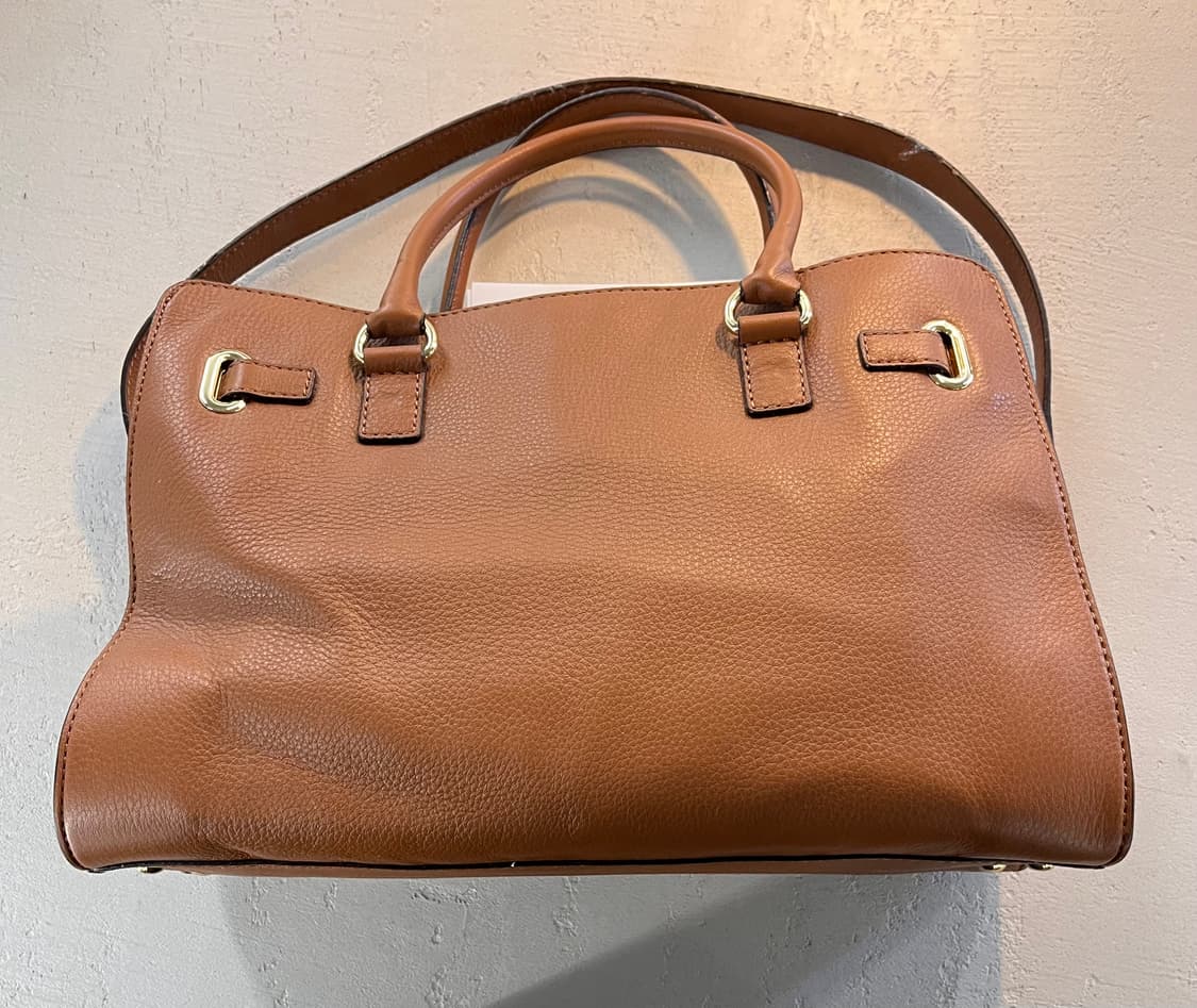 마이클 코어스 브라운 가죽 토트백 상품이미지2