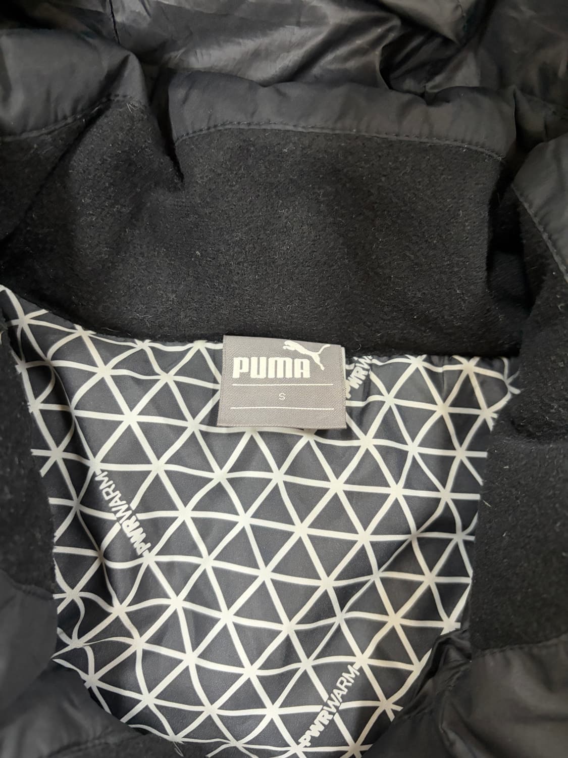 푸마 빅로고 롱패딩 상품이미지3