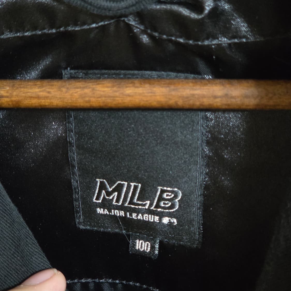 엠엘비 화이트 삭스 후드 레이어드 패딩 바시티 상품이미지10