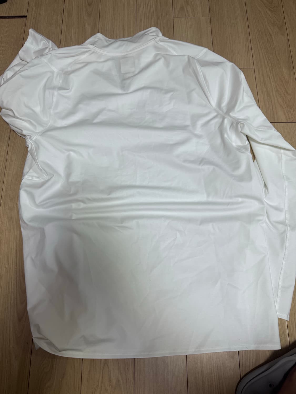 오클리 화이트 긴팔 하프집업xl 상품이미지4