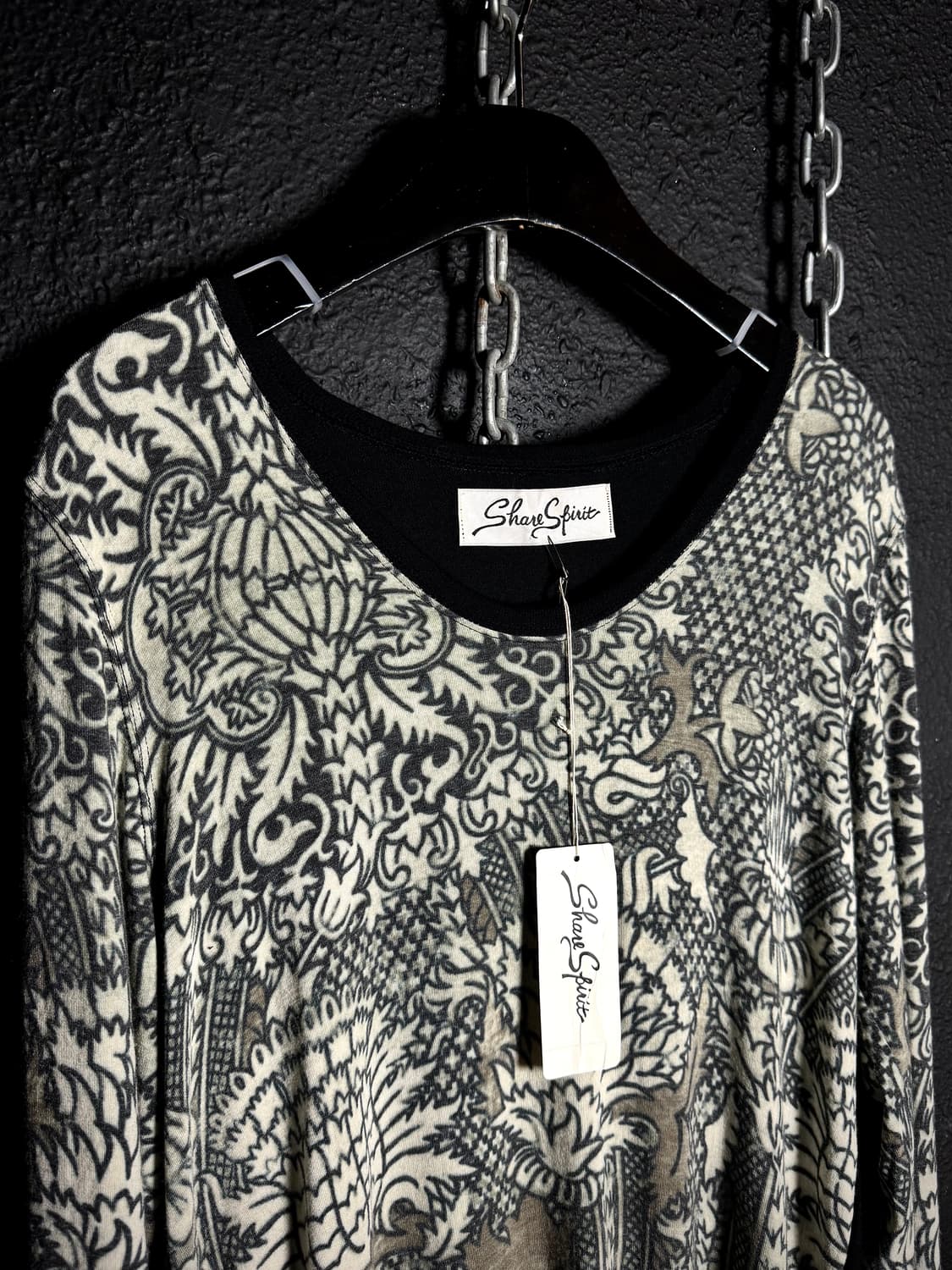 SHARE SPIRIT – Patterned long sleeve  상품이미지4