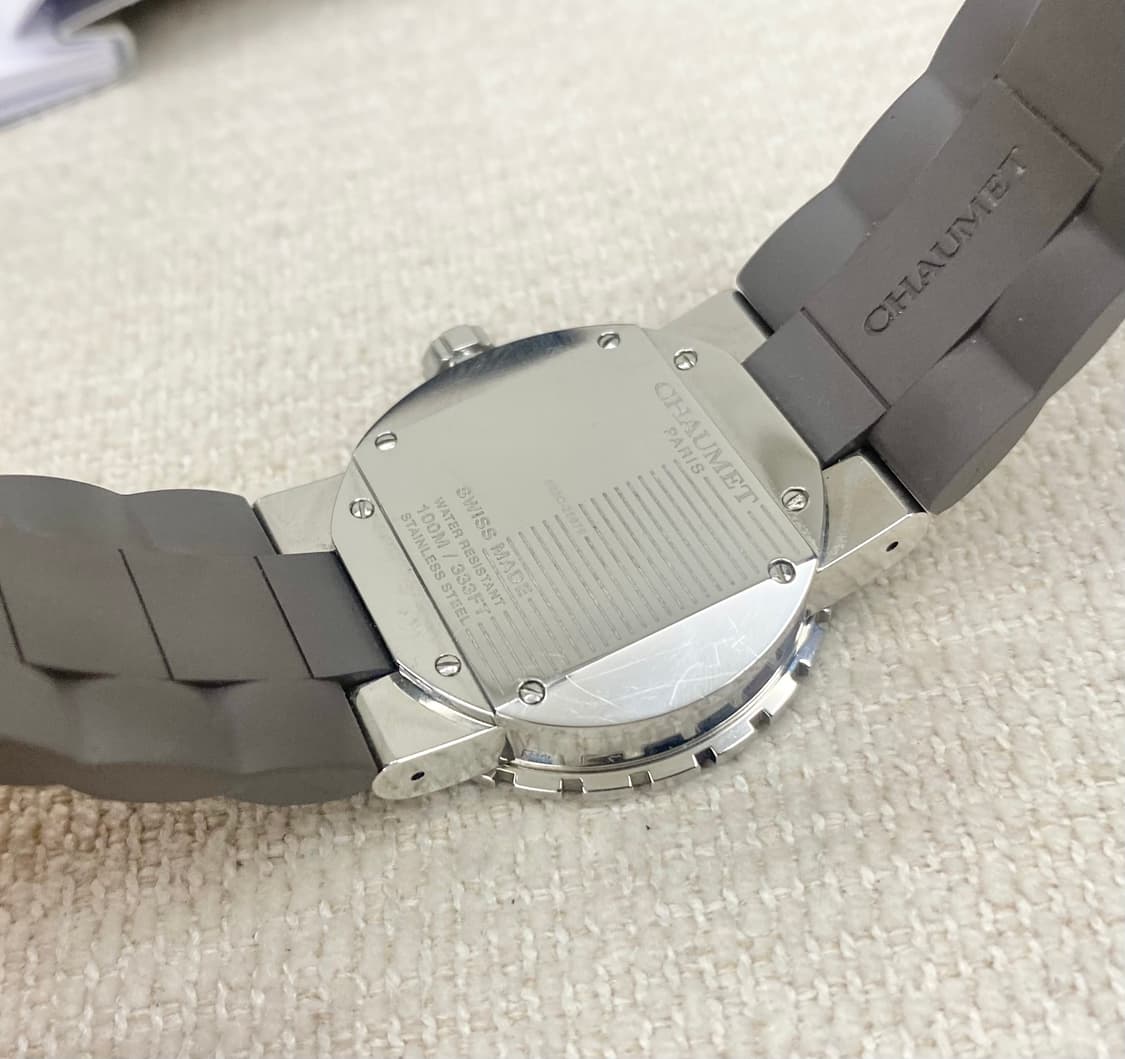 쇼메 클래스원 33mm 쿼츠 여성용 622C 그레이 색상 상품이미지9
