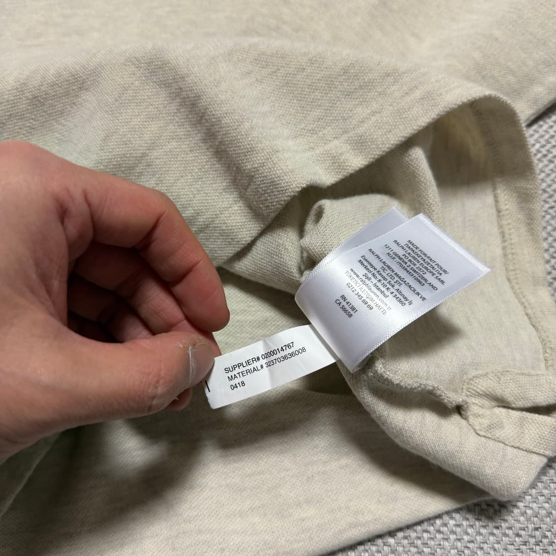 폴로 랄프로렌 빅포니 롱슬리브 카라티 상품이미지4