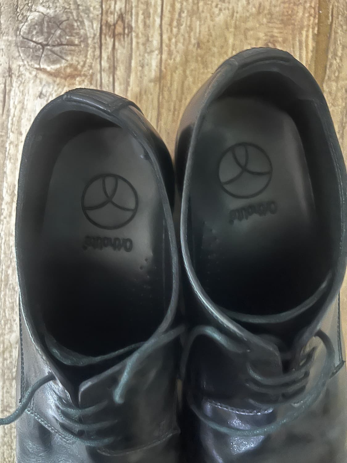 야세 우든 더비 슈즈 홀스하이드 블랙 상품이미지2