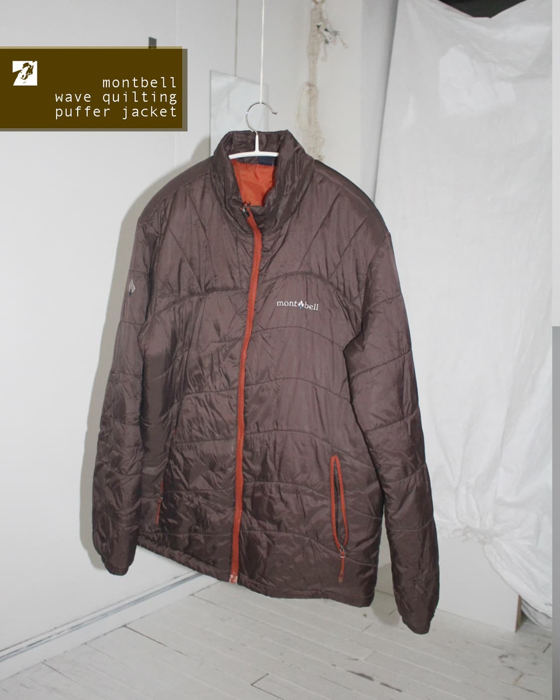 montbell wave quilting puffer jacket  상품이미지1