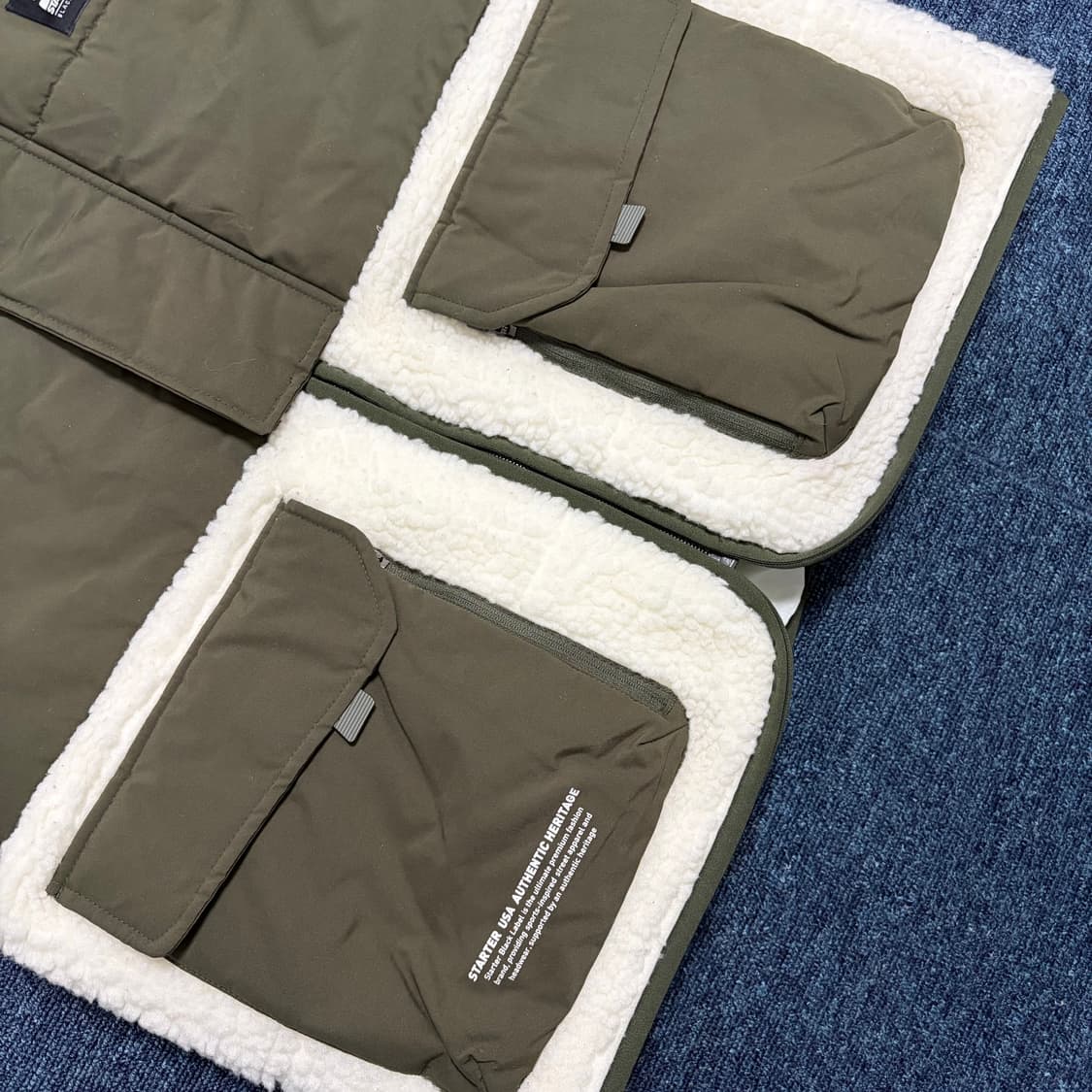 스타터 아메카지 후리스 조끼 상품이미지2