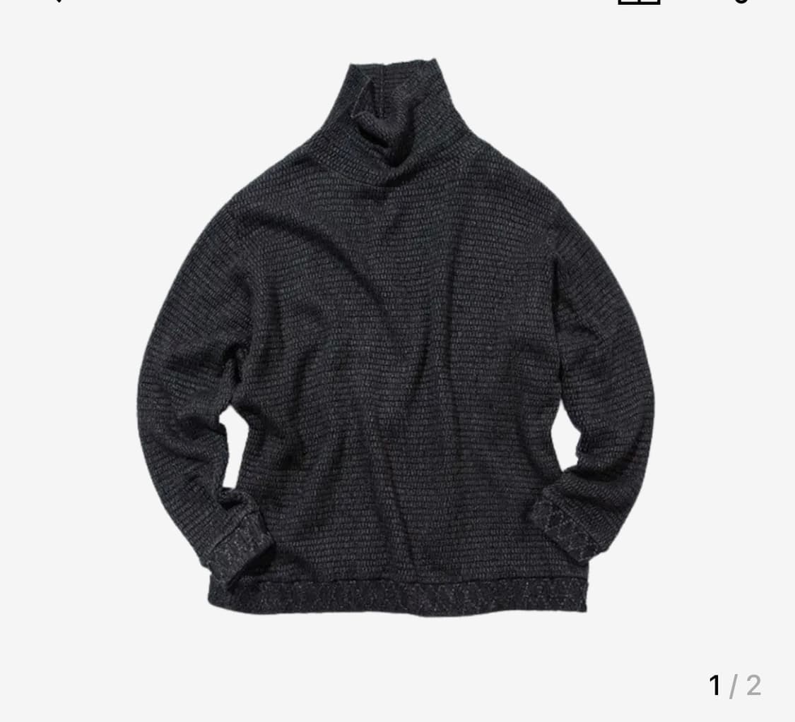 포터클래식 비트닉 켄도 니트 블랙 상품이미지1