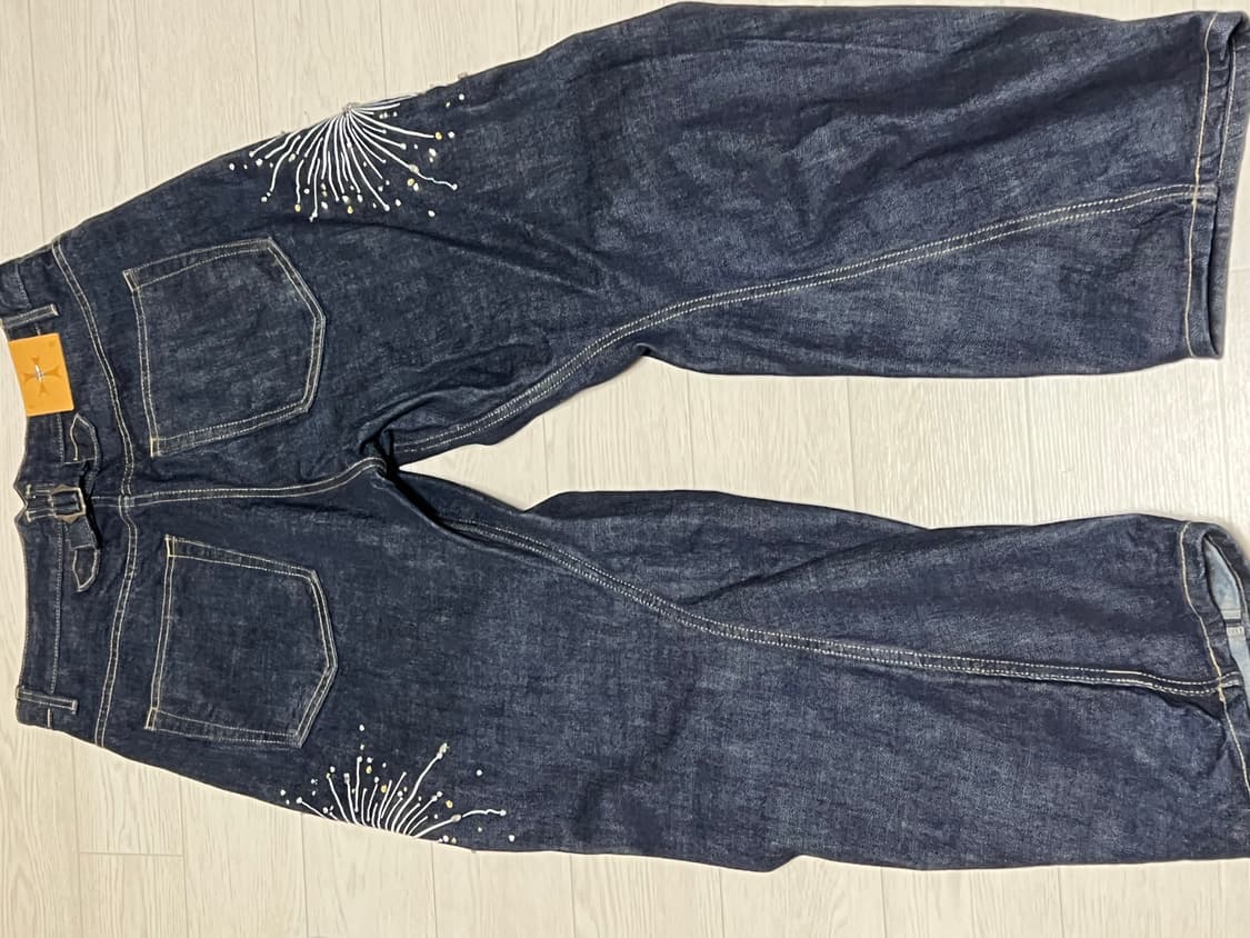 Steepc 파이어워크 데님팬츠 L 상품이미지3