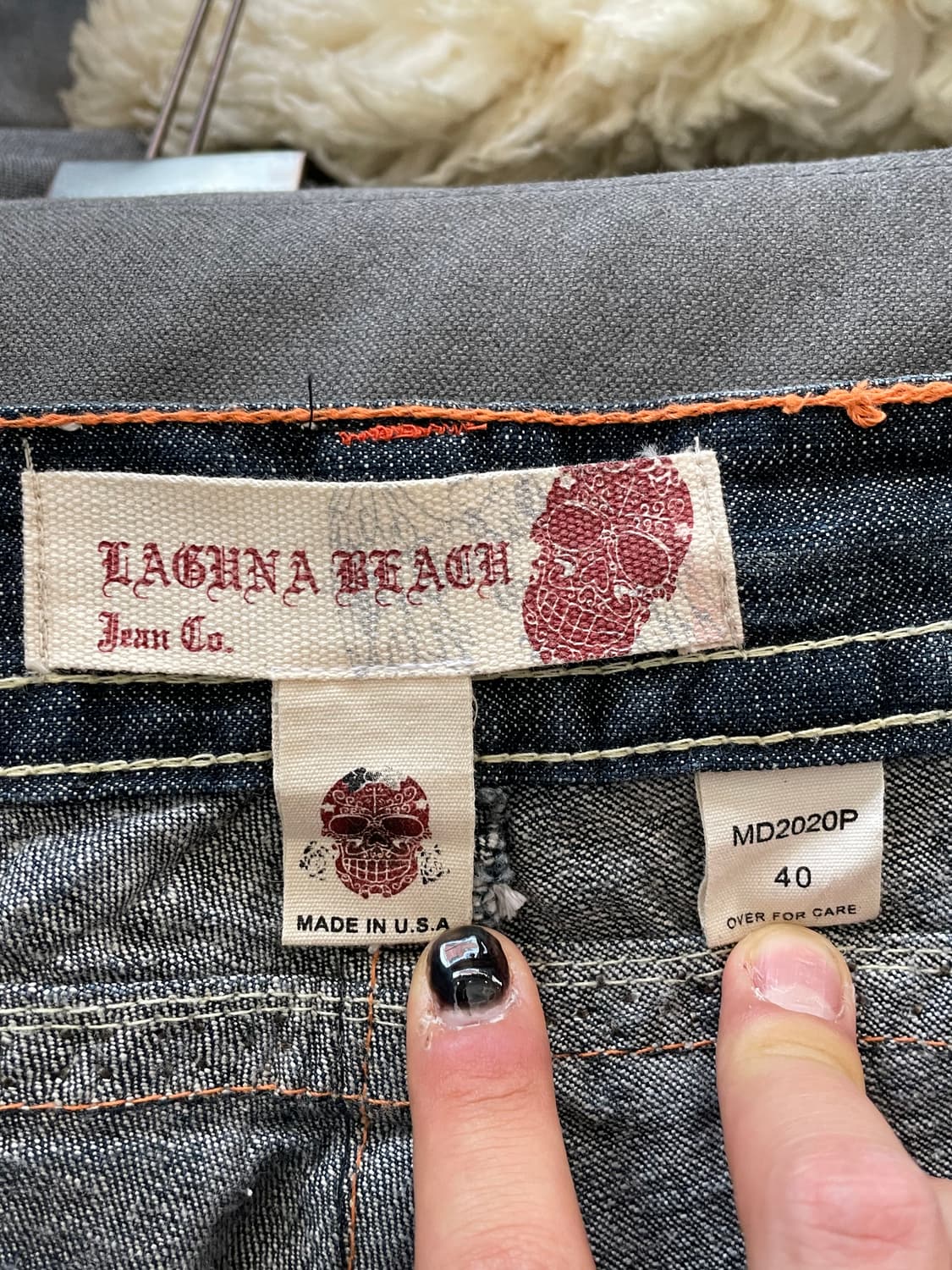 (Laguna Beach Jean) 라구나 비치진 부츠컷 워싱 데님 상품이미지2