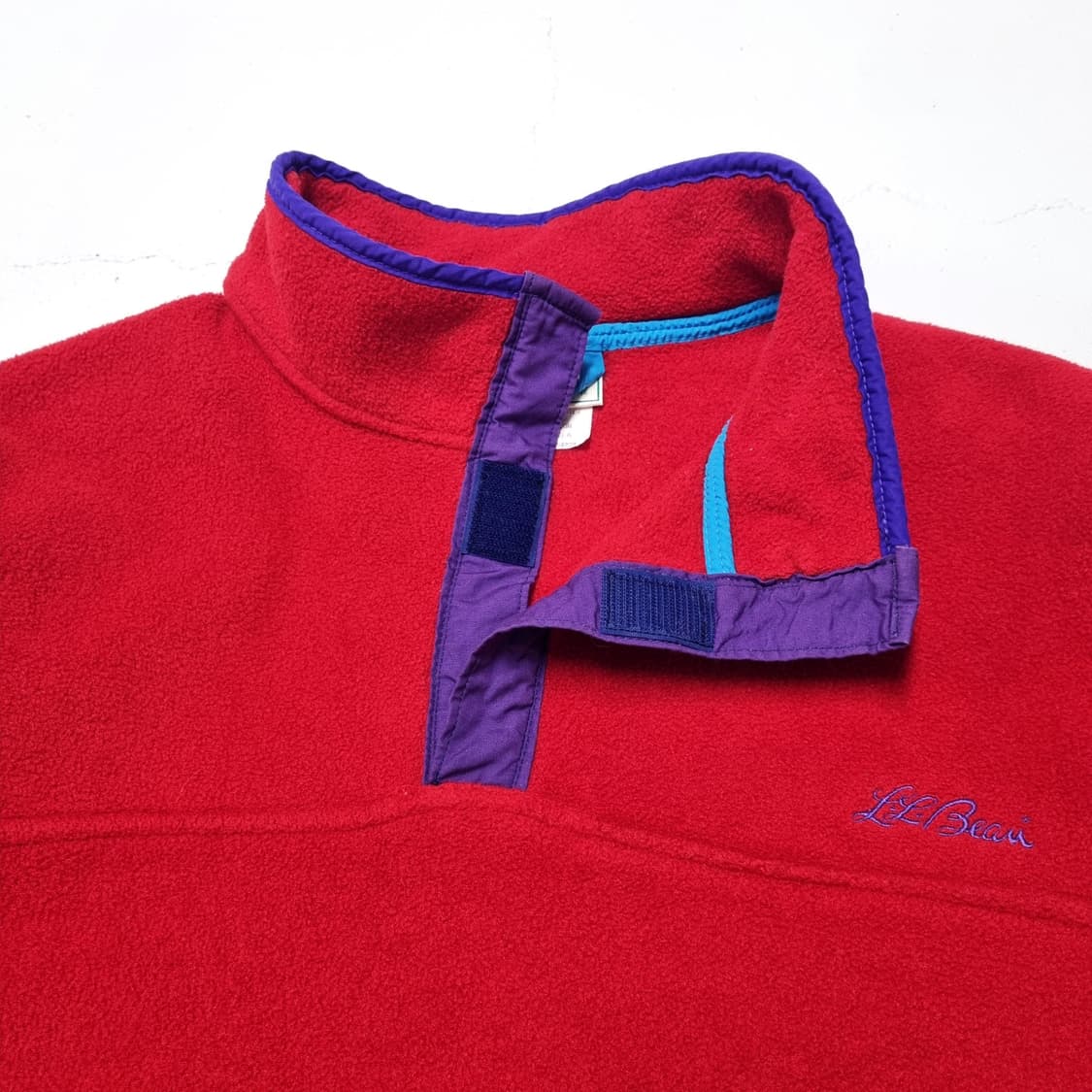 90S 빈티지 엘엘빈 신칠라 플리스 - KID XL 상품이미지3