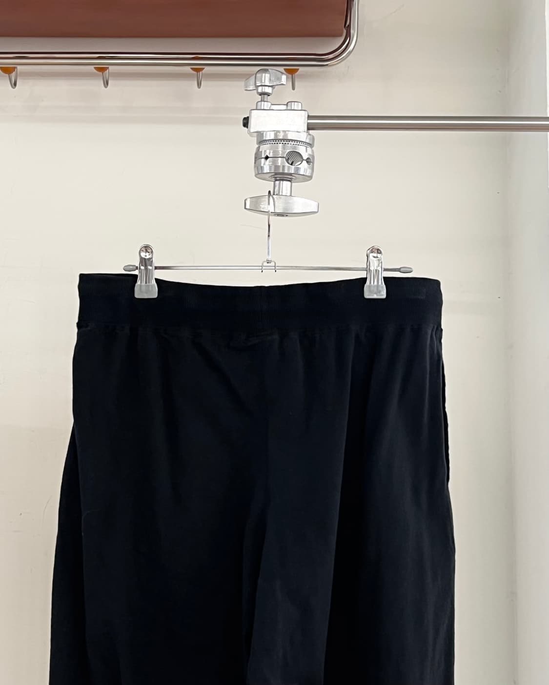 비비안웨스트우드 블랙 드로스트링 조거팬츠 상품이미지5