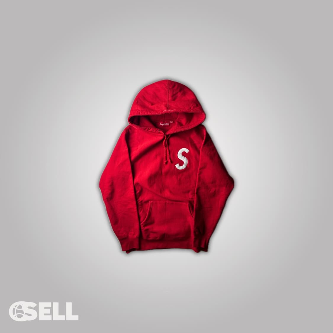 슈프림 레드 후드티 상품이미지1