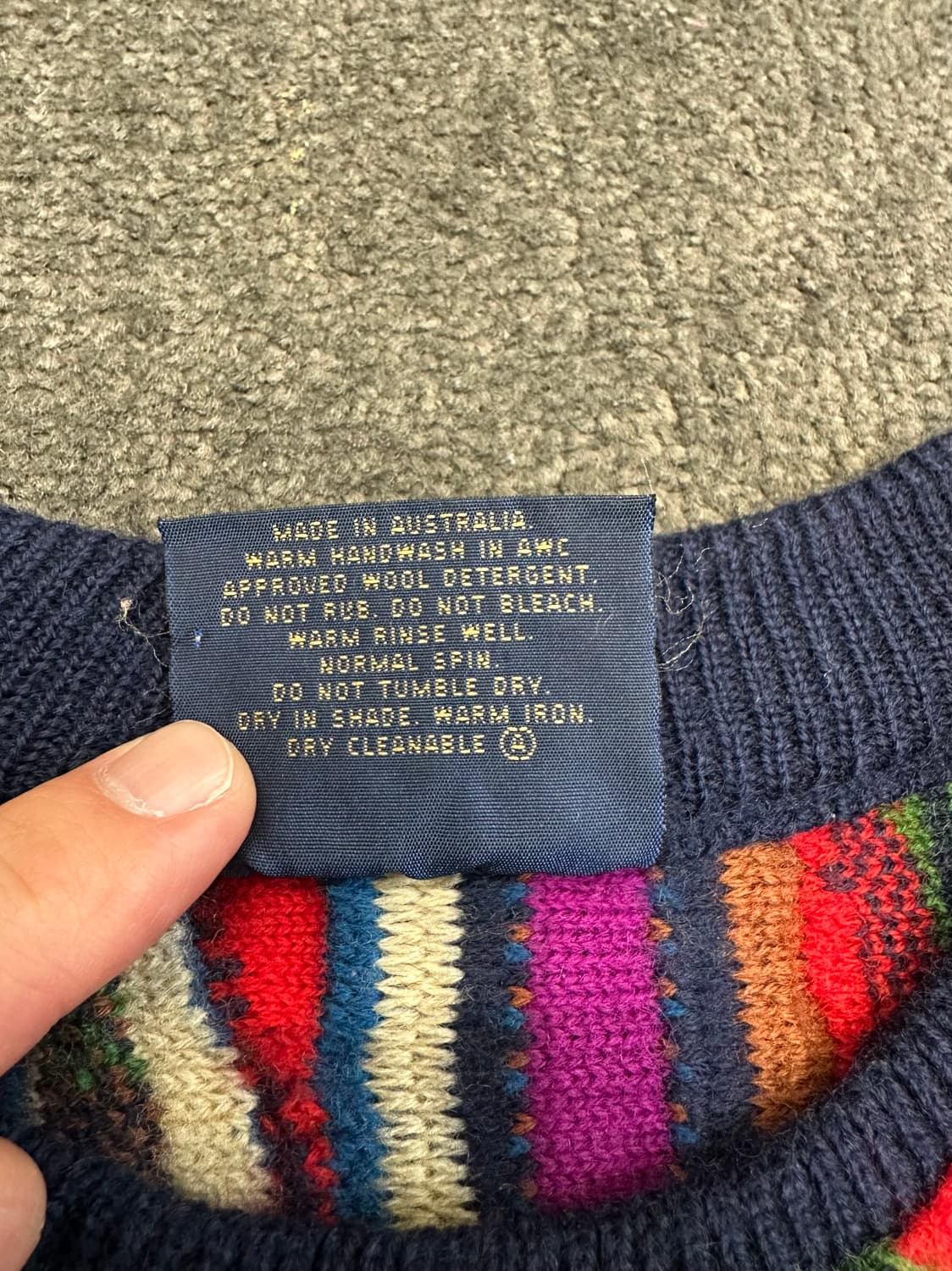 Limnos 빈티지 케이블 니트 L 상품이미지3