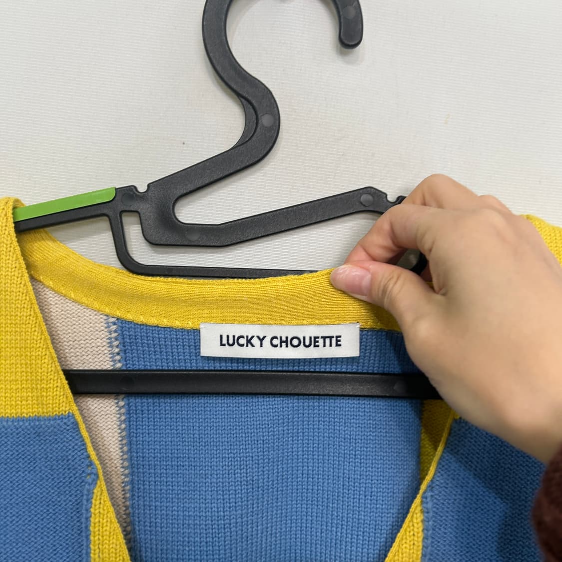 럭키슈에뜨 2022 여성 니트 조끼 F  상품이미지2